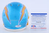 Austin Ekeler Signed Chargers Flash Alternate Speed Mini Helmet (PSA)