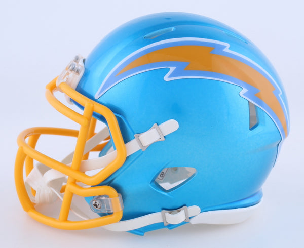 Austin Ekeler Autographed Signed La Charger Speed Mini Helmet 'Go