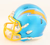 Austin Ekeler Signed Chargers Flash Alternate Speed Mini Helmet (Schwartz)