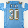 Austin Ekeler Signed Jersey Inscribed &quot;Pound For Pound&quot;