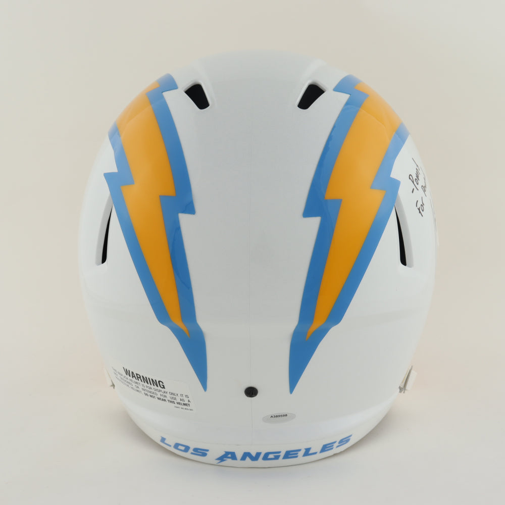 Austin Ekeler Los Angeles Chargers Autographed Riddell Speed Mini Helmet