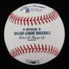 Fernando Tatis Jr. &amp; Manny Machado Signed Padres Logo OML Baseball (Beckett COA)