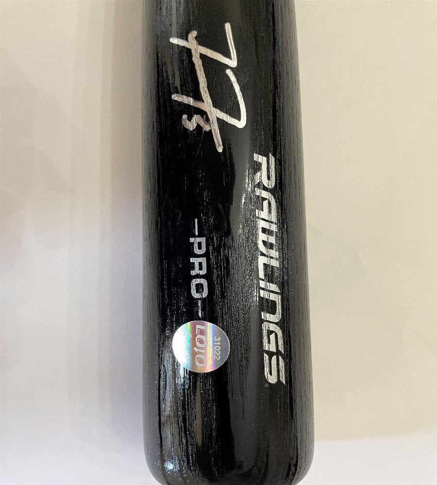 Freddie Freeman Signed Rawlings Pro Baseball Bat (LOJO)