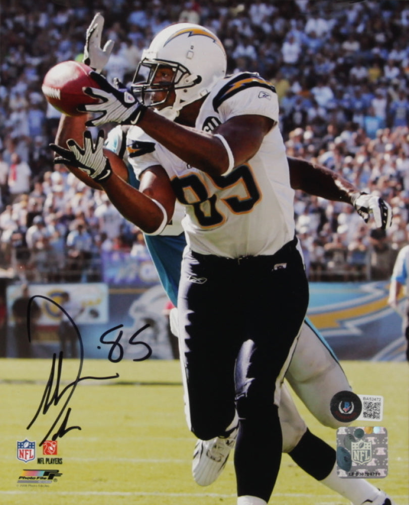 Antonio Gates Signed Chargers 8x10 Framed Photo (Beckett COA)