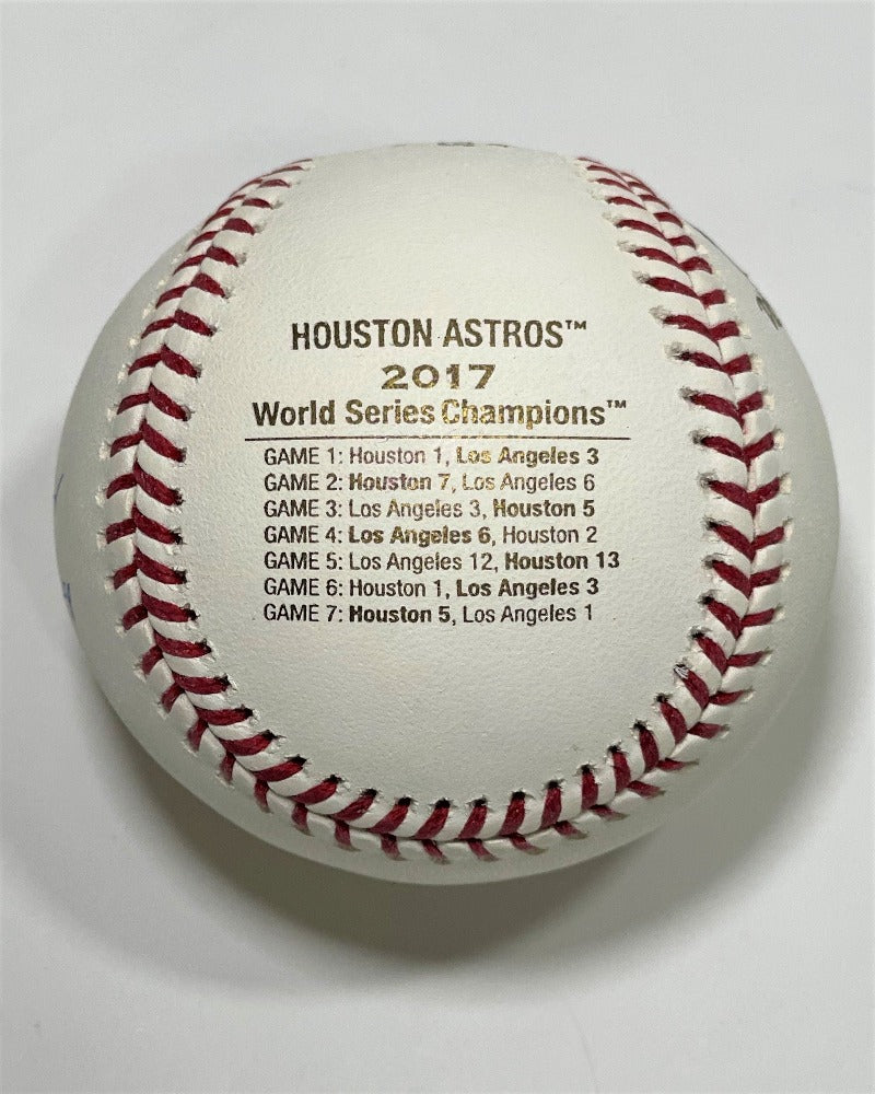 George Springer &quot;17 WS MVP&quot; Signed Official 2017 World Series Baseball