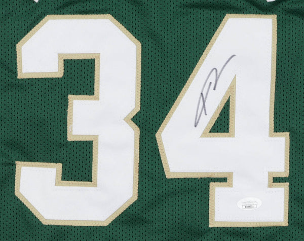 Autographed/Signed Giannis Antetokounmpo Milwaukee Green Custom Basketball  Jersey JSA COA