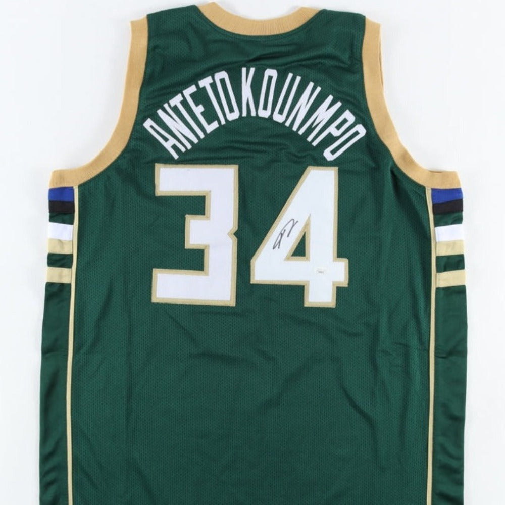 Just got my signed Giannis jersey from the NBA Store! Can't wait