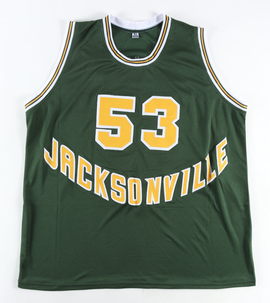 RSA Giannis Antetokounmpo Autographed Green Milwaukee Basketball Jersey (JSA)
