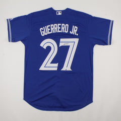 Vladimir Guerrero Jr. Autographed Blue Jays Majestic White Jersey