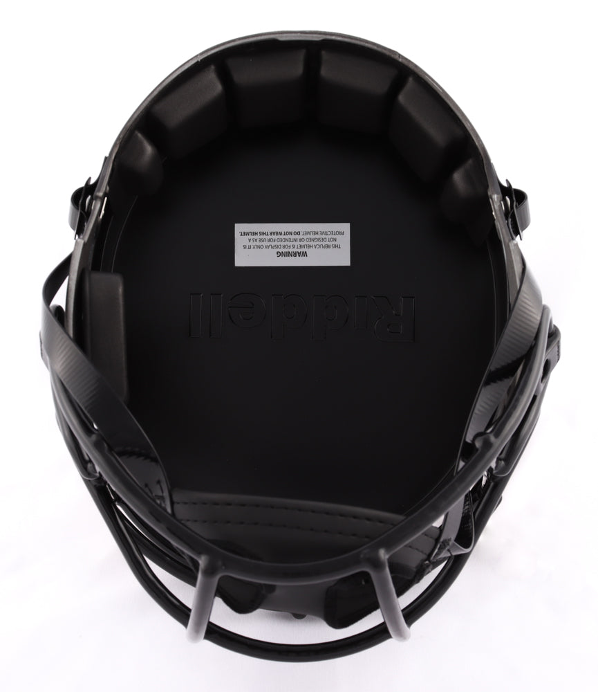 Justin Herbert Autographed Chargers Lunar Speed Rep Helmet 