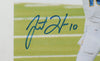 Justin Herbert Signed Chargers 11x14 Framed Rookie Season Photo (PSA COA)