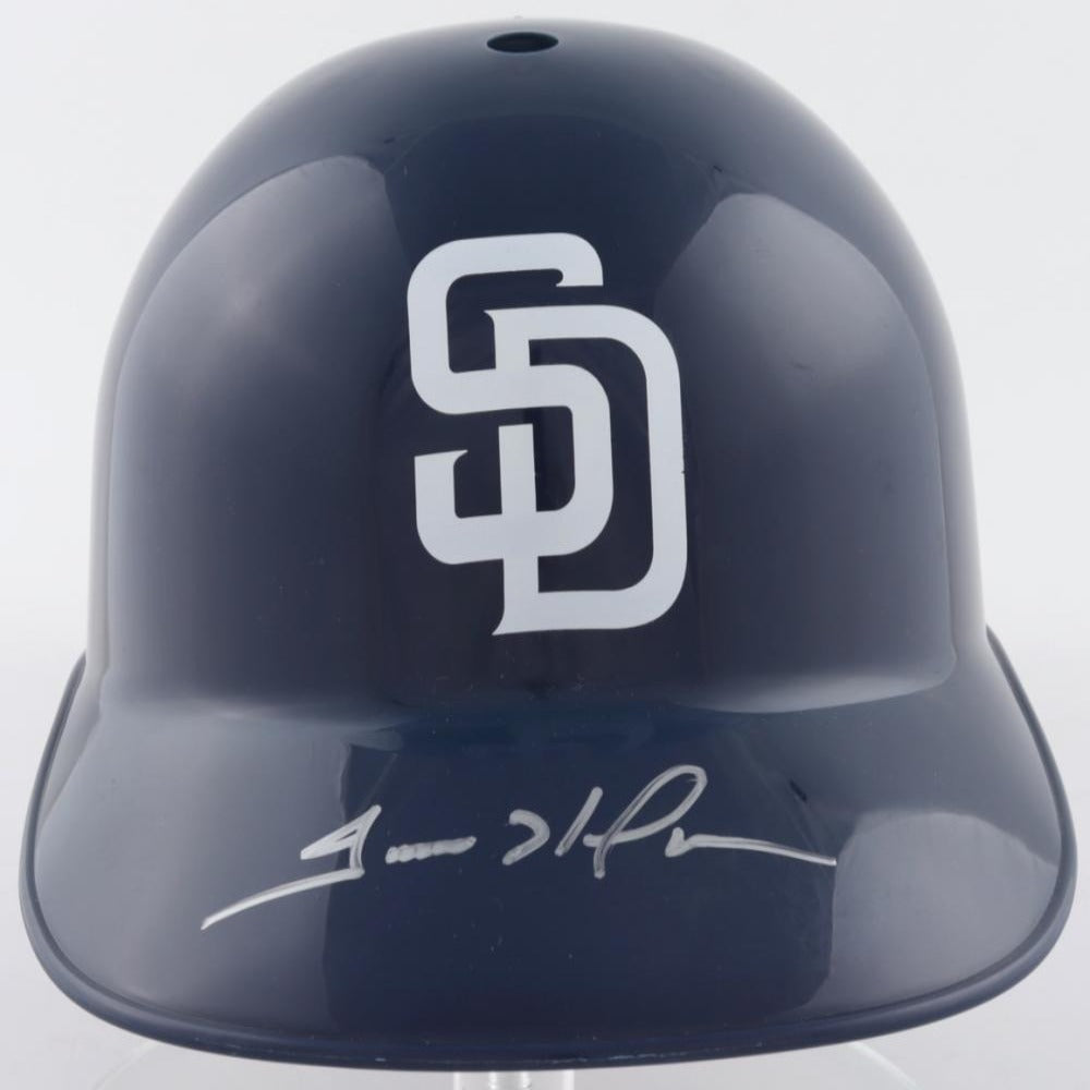 Trevor Hoffman Signed Padres Full-Size Batting Helmet (JSA COA)