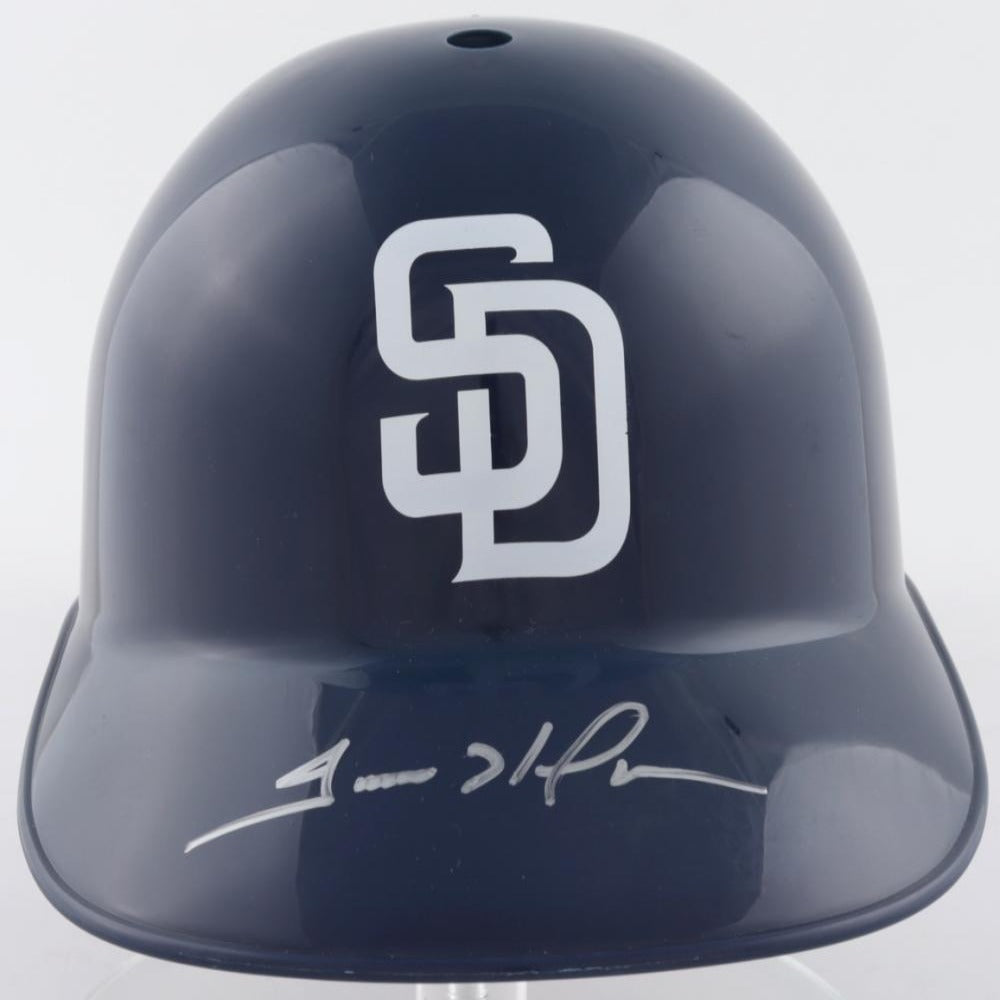 Trevor Hoffman Signed Padres Full-Size Batting Helmet (JSA COA) – GSSM