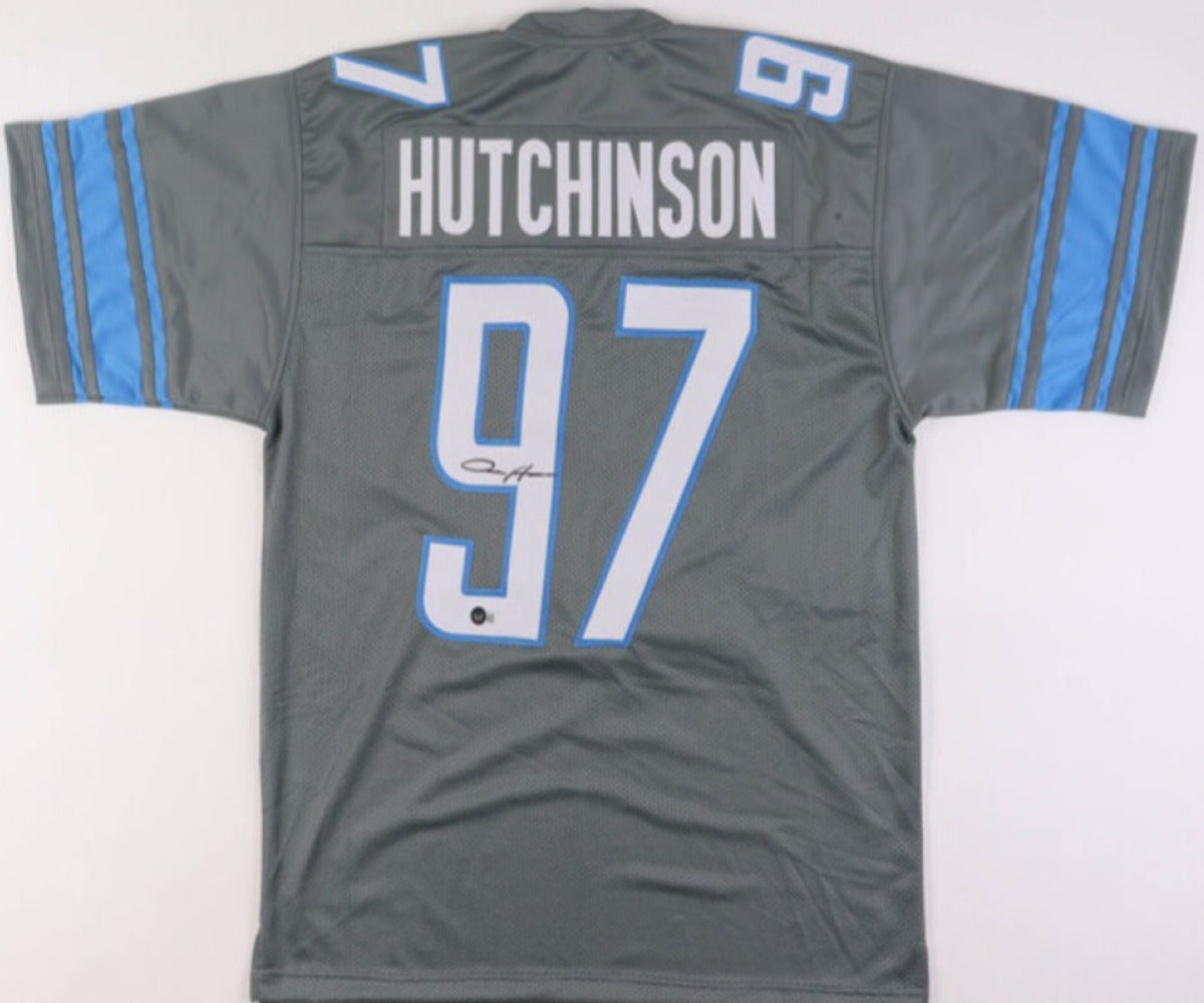 aiden hutchinson signed jersey