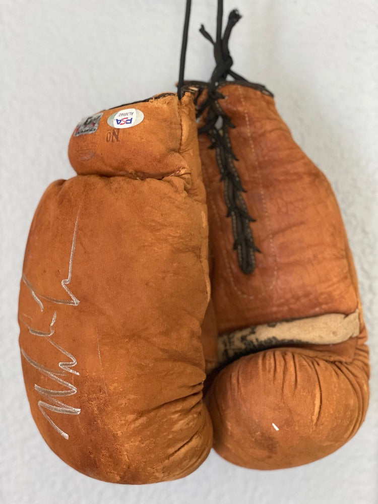 Mike Tyson Signed Pair of Vintage Boxing Gloves (PSA & Tyson)