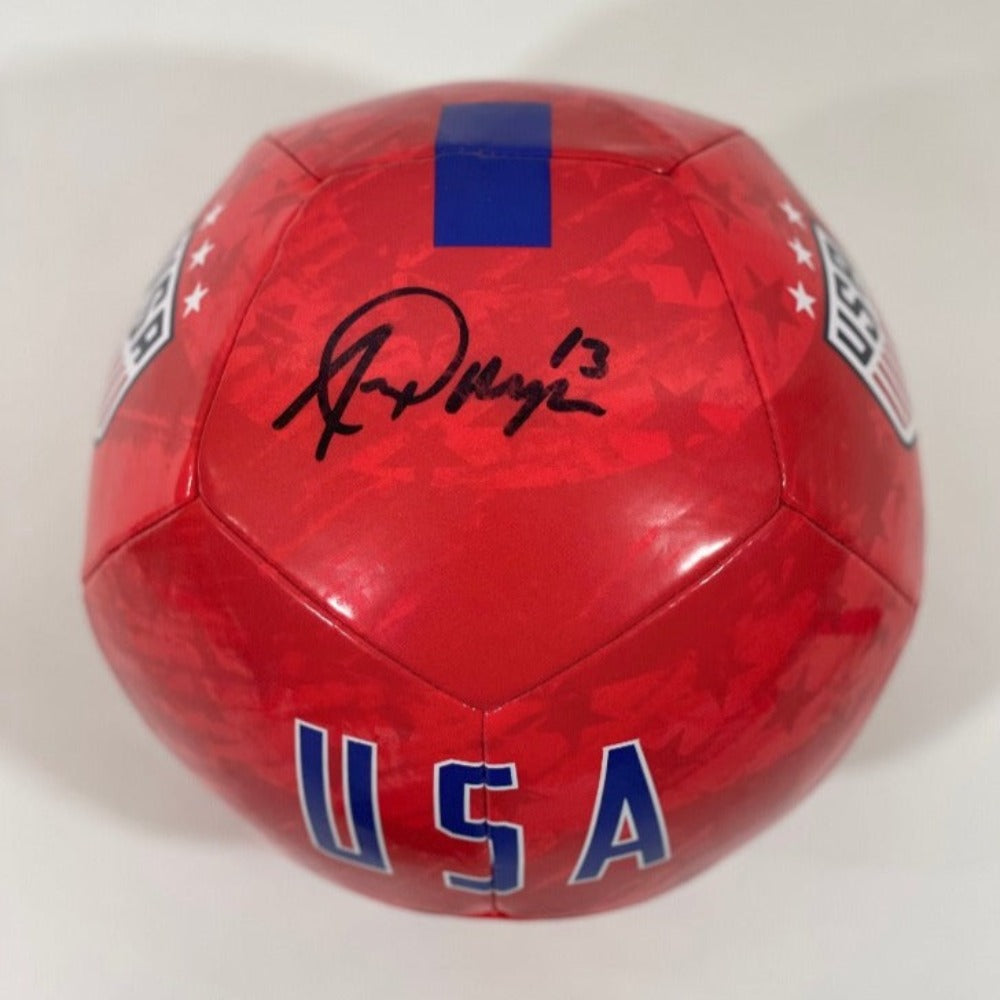Alex Morgan Signed Nike Team USA Soccer Ball (JSA)
