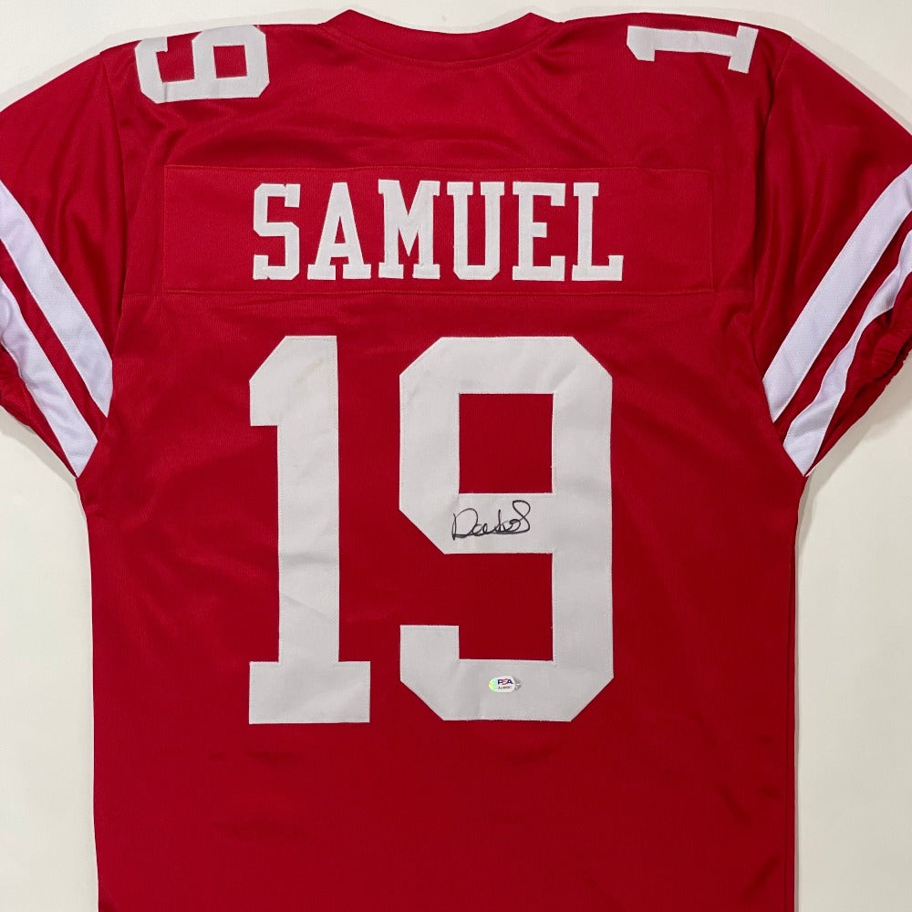 Deebo Samuel Signed San Francisco 49ers Red Jersey (PSA/DNA)