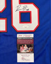 Devin Singletary Signed Buffalo Bills Nike NFL Replica Game Jersey (JSA)