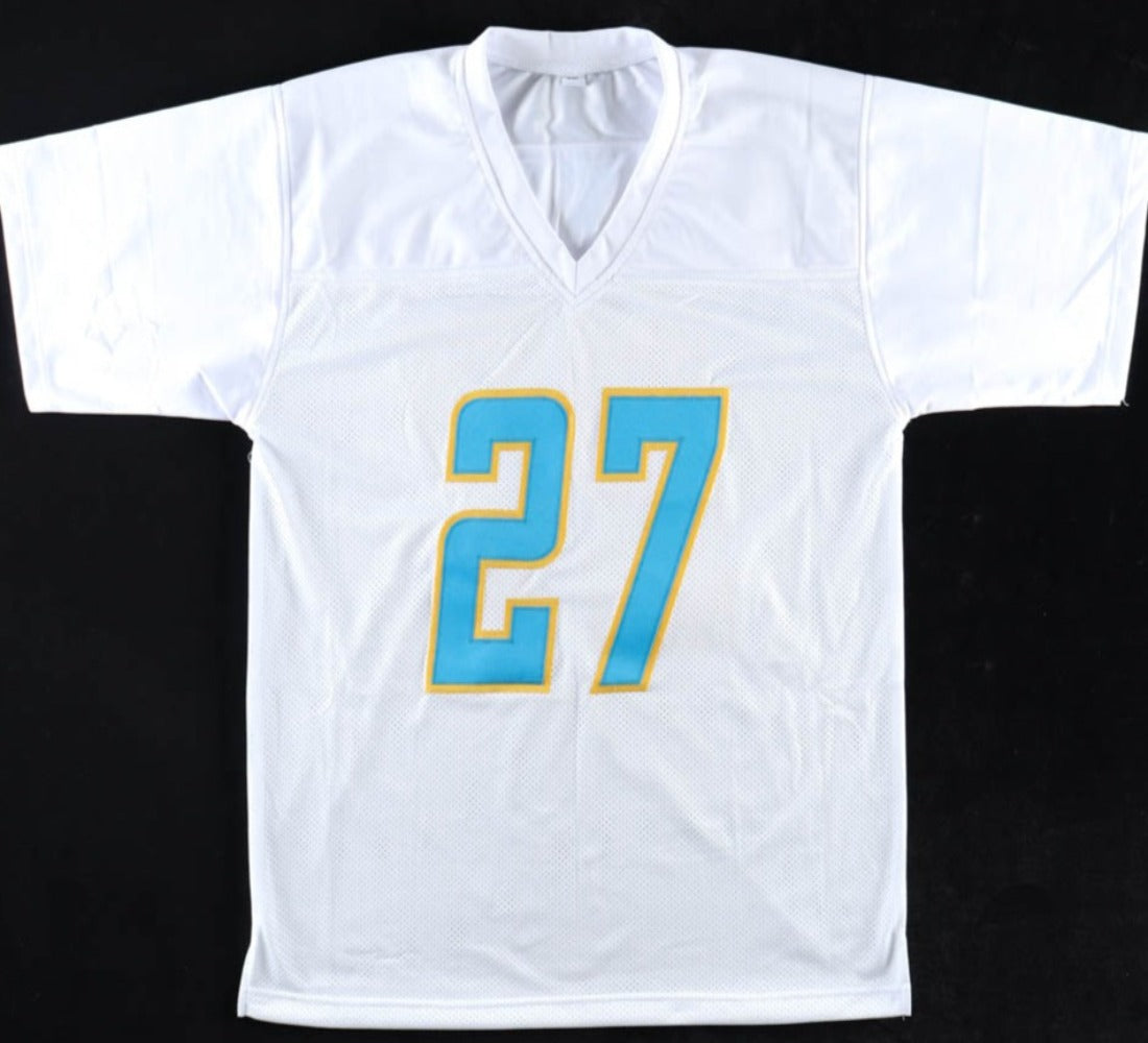 J.C. Jackson Signed White Jersey (JSA &amp; PIA)