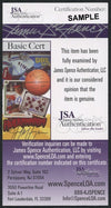 Justin Jefferson Signed Purple/Yellow Jersey (JSA)