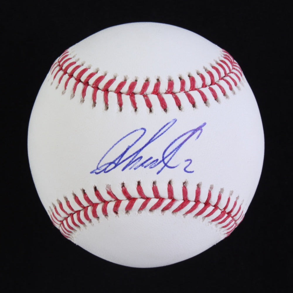 Jazz Chisholm Jr. Signed OML Baseball (JSA)