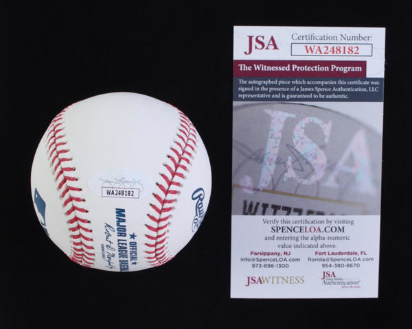 Jazz Chisholm Jr. Signed OML Baseball (JSA) – GSSM