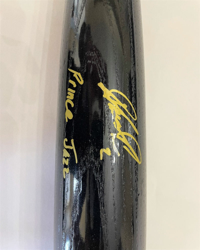 Jazz Chisolm Jr. Signed Rawlings Baseball Bat Inscribed &quot;Prince Jazz&quot; (JSA)
