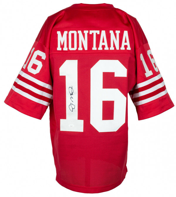 GSSM Joe Montana Signed White Jersey (JSA)