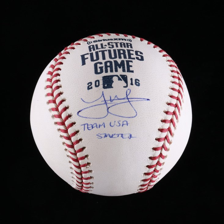 Joe Musgrove Signed 2016 All-Star Futures Game Logo Baseball Inscribed "Team USA Starter" (USA SM)