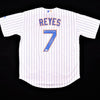 Jose Reyes Signed Mets Majestic Jersey Inscribed &quot;Jossse Jose Jose Jossse&quot;