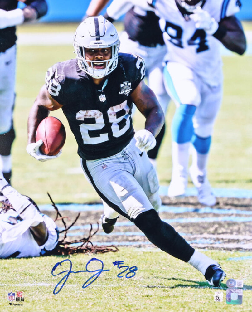 Josh Jacobs Signed Raiders 16x20 Photo (Beckett & Jacobs)