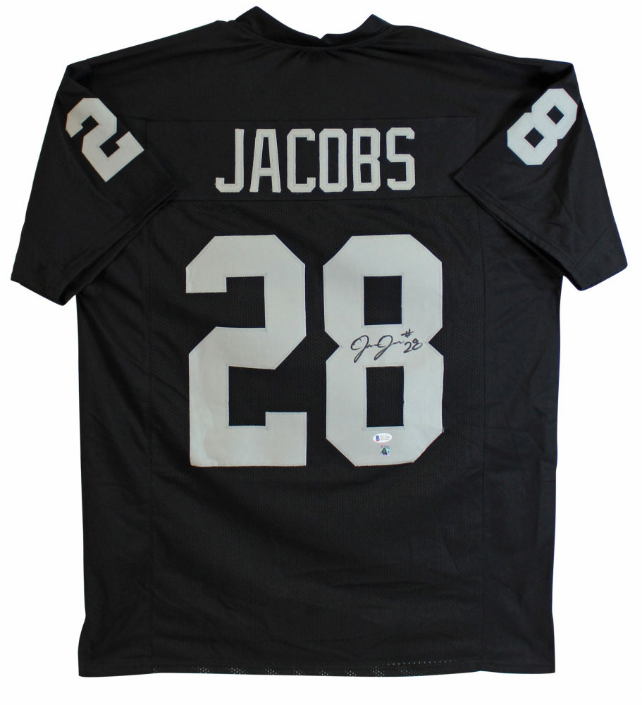 Josh Jacobs Signed Jersey (Beckett & Jacobs)