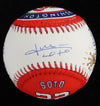 Juan Soto Signed Hand-Painted OML Baseball (JSA COA &amp; PA LOA)