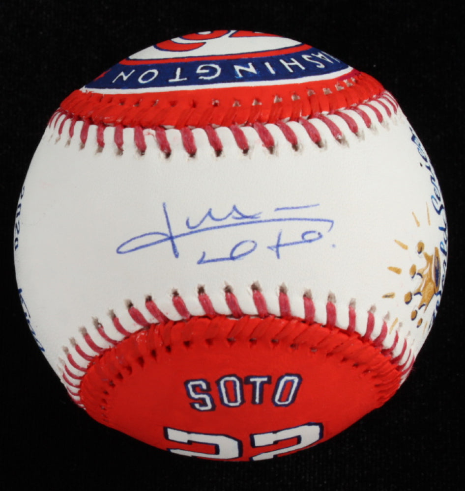 Juan Soto Hand Signed Autographed Memorabilia