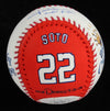 Juan Soto Signed Hand-Painted OML Baseball (JSA COA &amp; PA LOA)