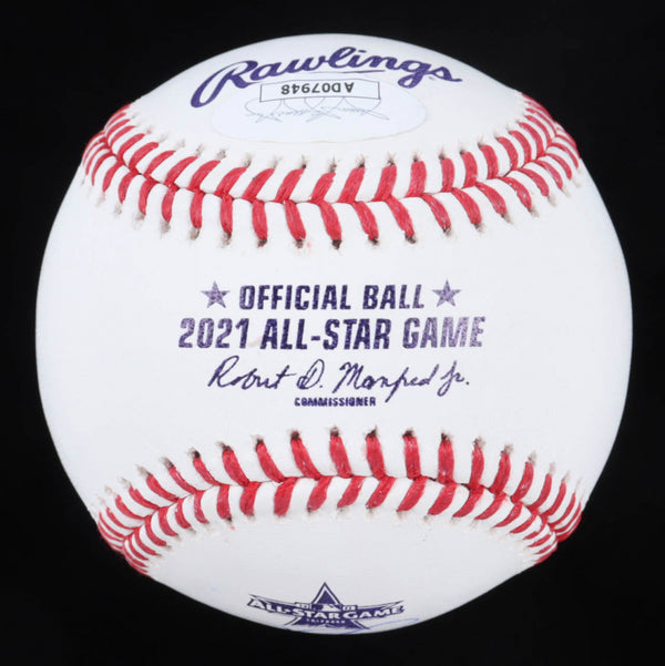 Justin Turner Signed 2021 All-Star Game Baseball (JSA) – GSSM
