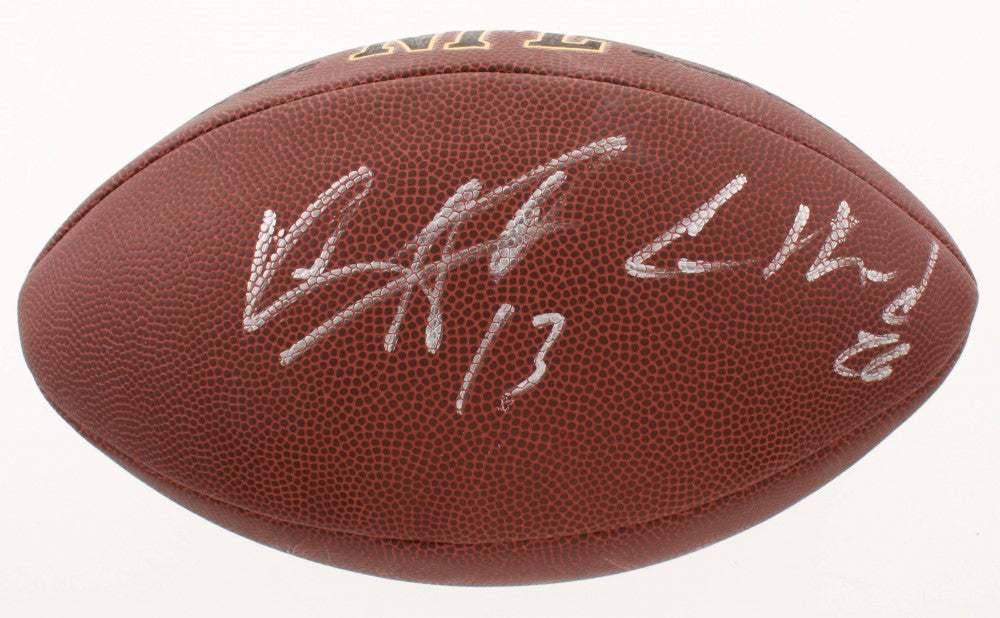 Keenan Allen and Casey Hayward Signed Wilson NFL Football