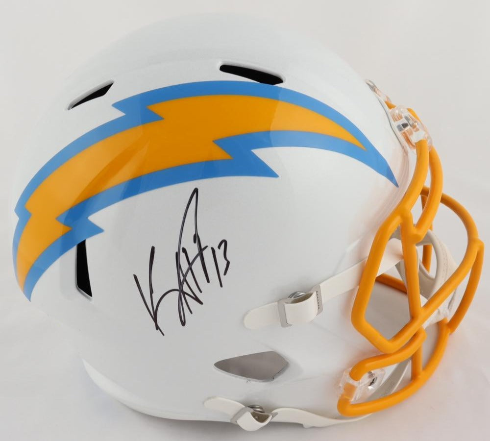 Keenan Allen Signed LA Chargers Full-Size Speed Helmet (B | Authenticated Signed Memorabilia