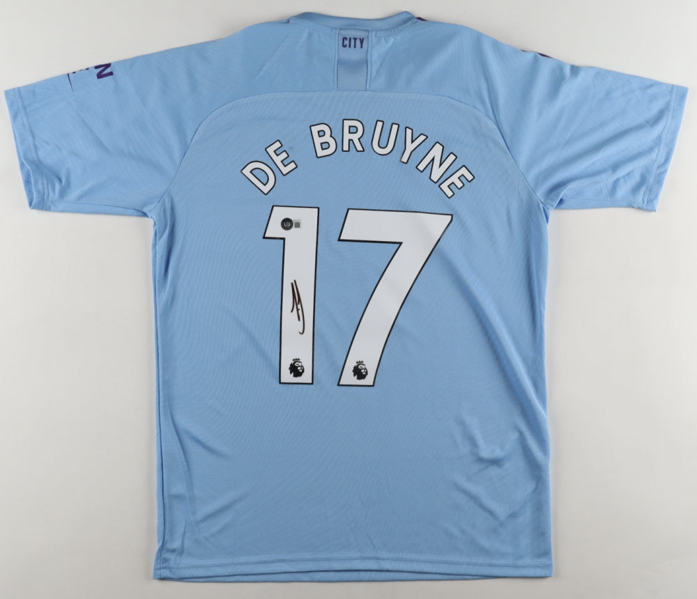 Bewustzijn gemak links Kevin De Bruyne Signed Manchester City F.C. Jersey (2) (Beckett Hologr –  GSSM