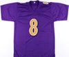 Lamar Jackson Signed Purple Jersey (JSA)