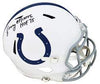 Lenny Moore Signed Colts Riddell Full Size Speed Replica Football Helmet w/HOF&#39;75 Inscription