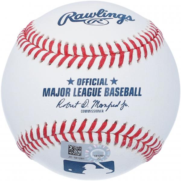 Fernando Tatis Jr. San Diego Padres Autographed 2019 Opening Day Logo Baseball with "MLB Debut 3/28/19" Inscription