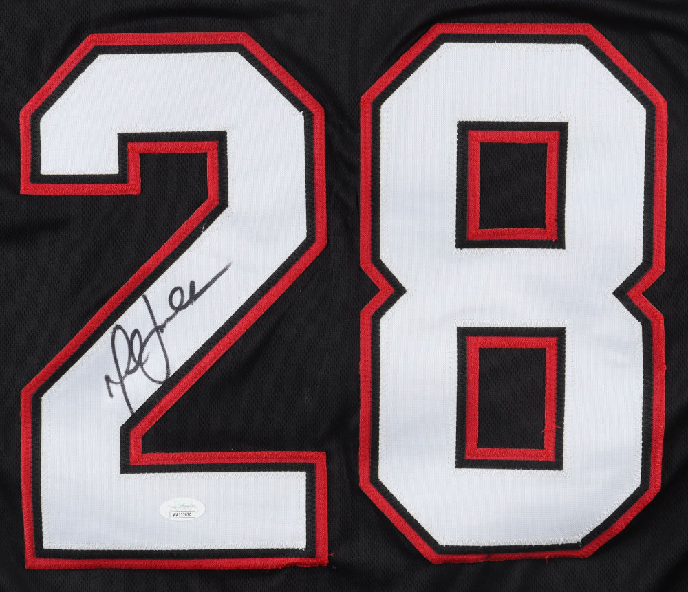Marshall Faulk Signed Aztecs Career Highlight Stat Jersey (JSA)