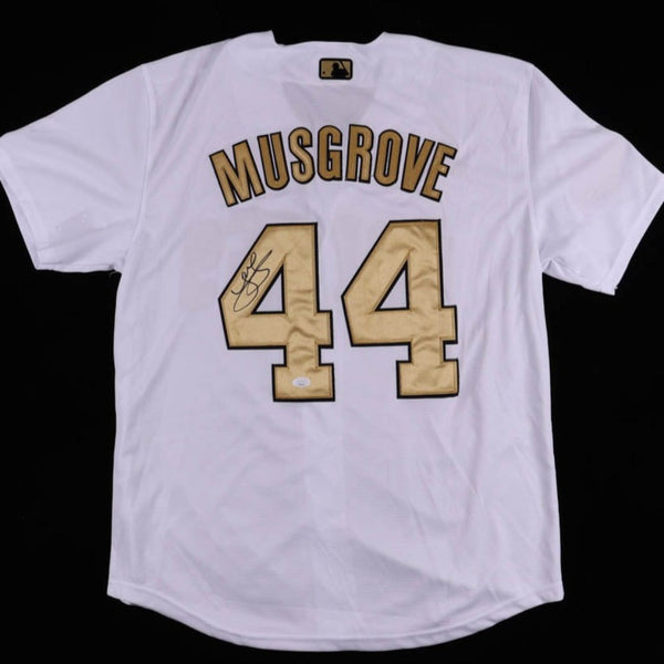 Joe Musgrove Team-Issued and Autographed Padres 1948 Pacific Coast League  jersey