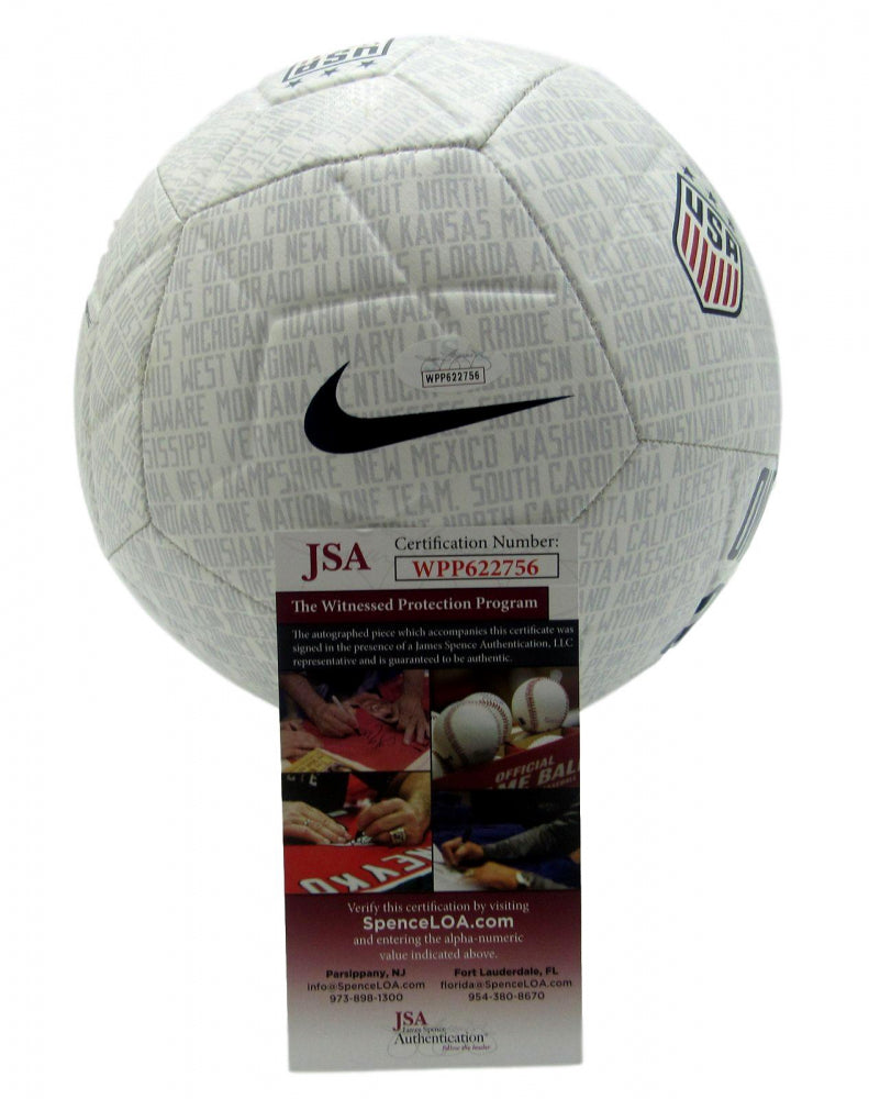 Alyssa Naeher Signed Team USA Logo Nike Soccer Ball (JSA COA)
