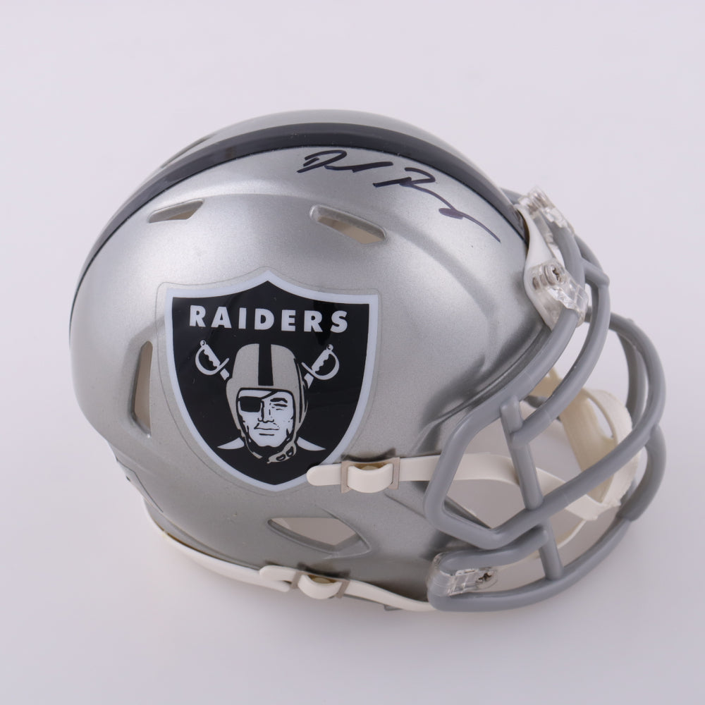 Denzel Perryman Signed Raiders Flash Alternate Speed Mini Helmet