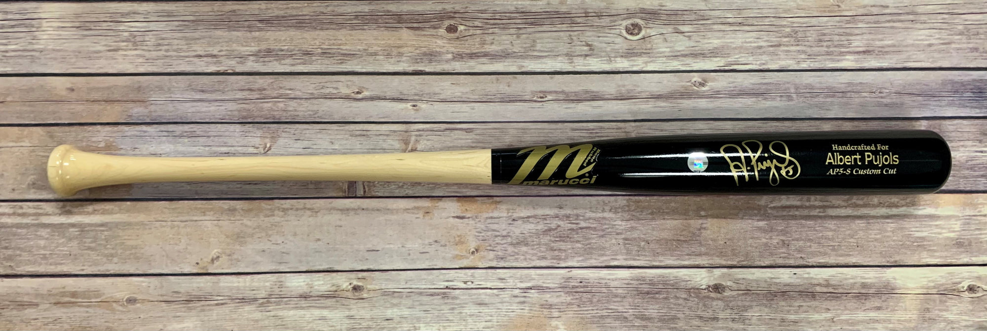 Albert Pujols Signed Marucci Player Model Baseball Bat (Pujols Family Foundation COA)