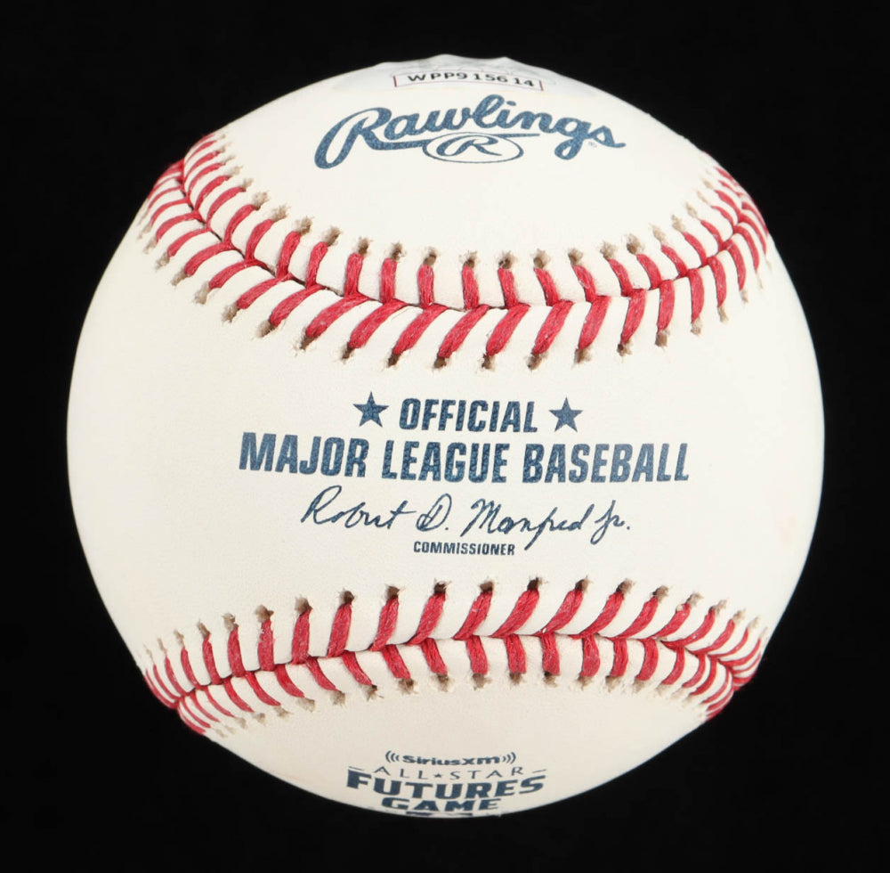 Randy Arozarena Signed 2018 OML Futures Game Logo Baseball (JSA)