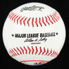 Reggie Jackson Signed OL Yankees Logo Baseball with Display Case (PSA)