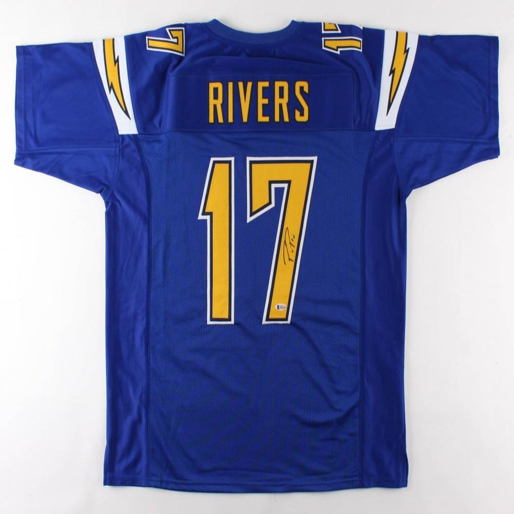 Philip rivers autographed outlet jersey